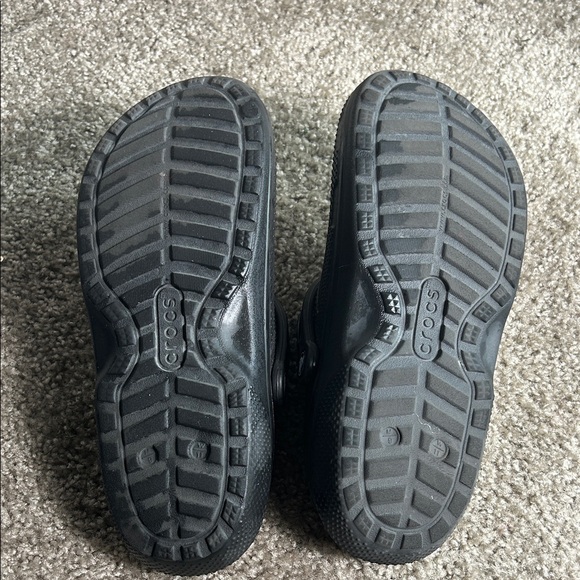 Women Black Crocs - Picture 11 of 11